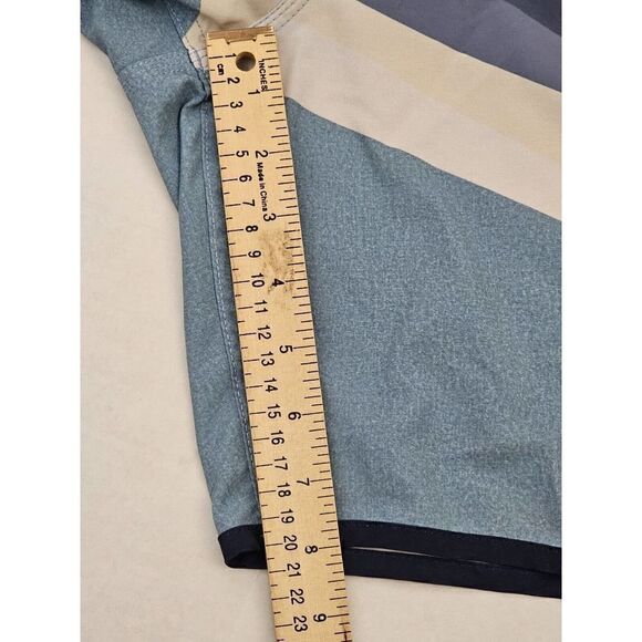 Quicksilver Boardshorts DryFlight Trunks Swim Men’s 40 Hawaiian Stripe - Picture 2 of 16